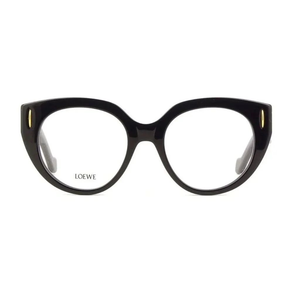 NWT LOEWE WOMEN EYEGLASSES BLACK CAT EYE LOEWE EYEWEAR